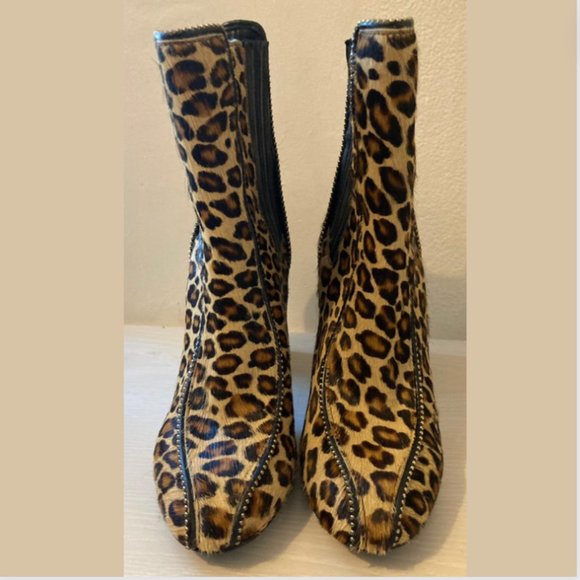 Leopard Print Boots Cavalli - Picture 5 of 9